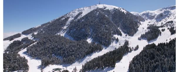 Montañas nevadas vistas desde La Masella