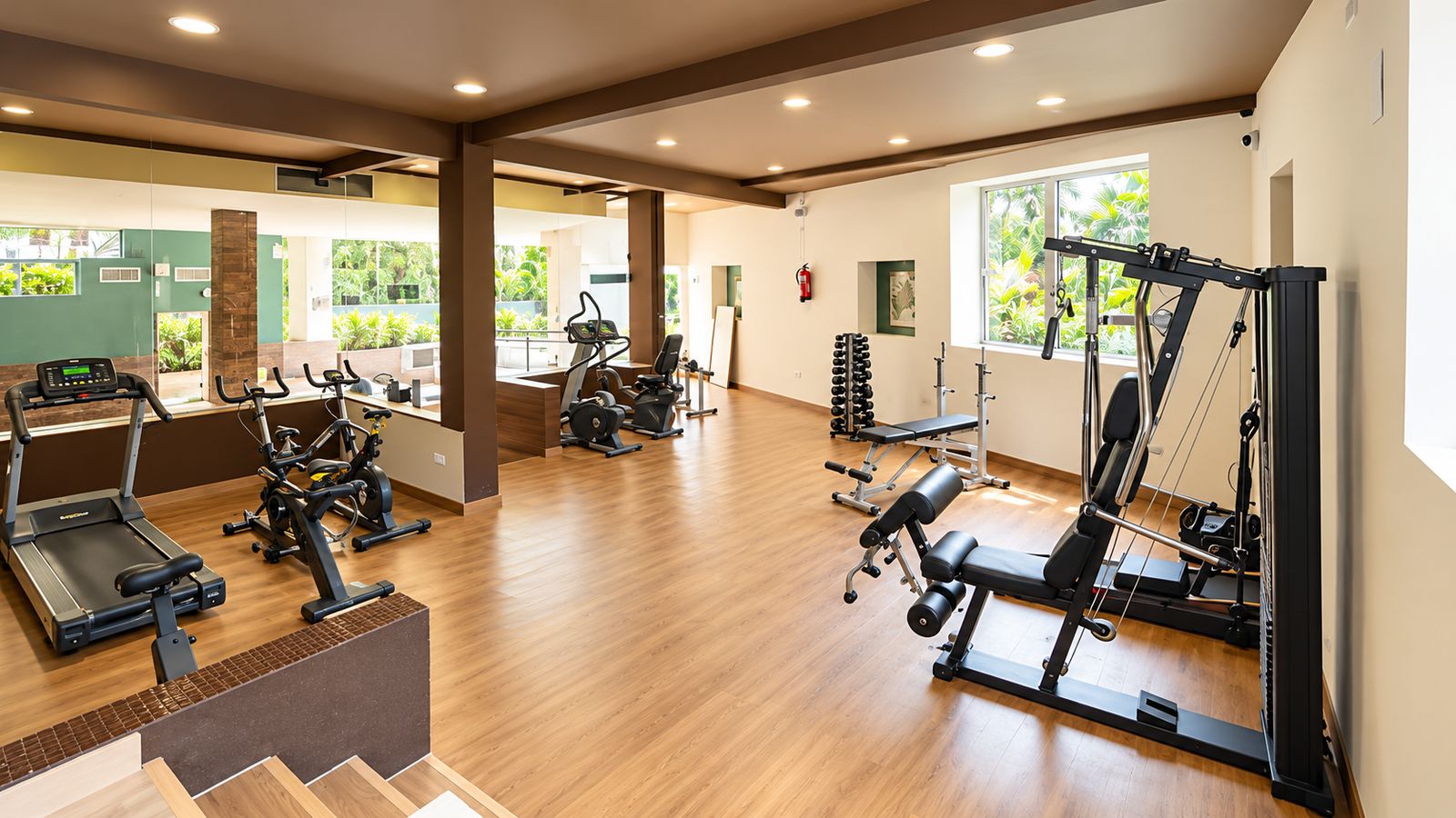 Gimnasio del hotel